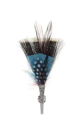 KINTBURY FEATHER BROOCH